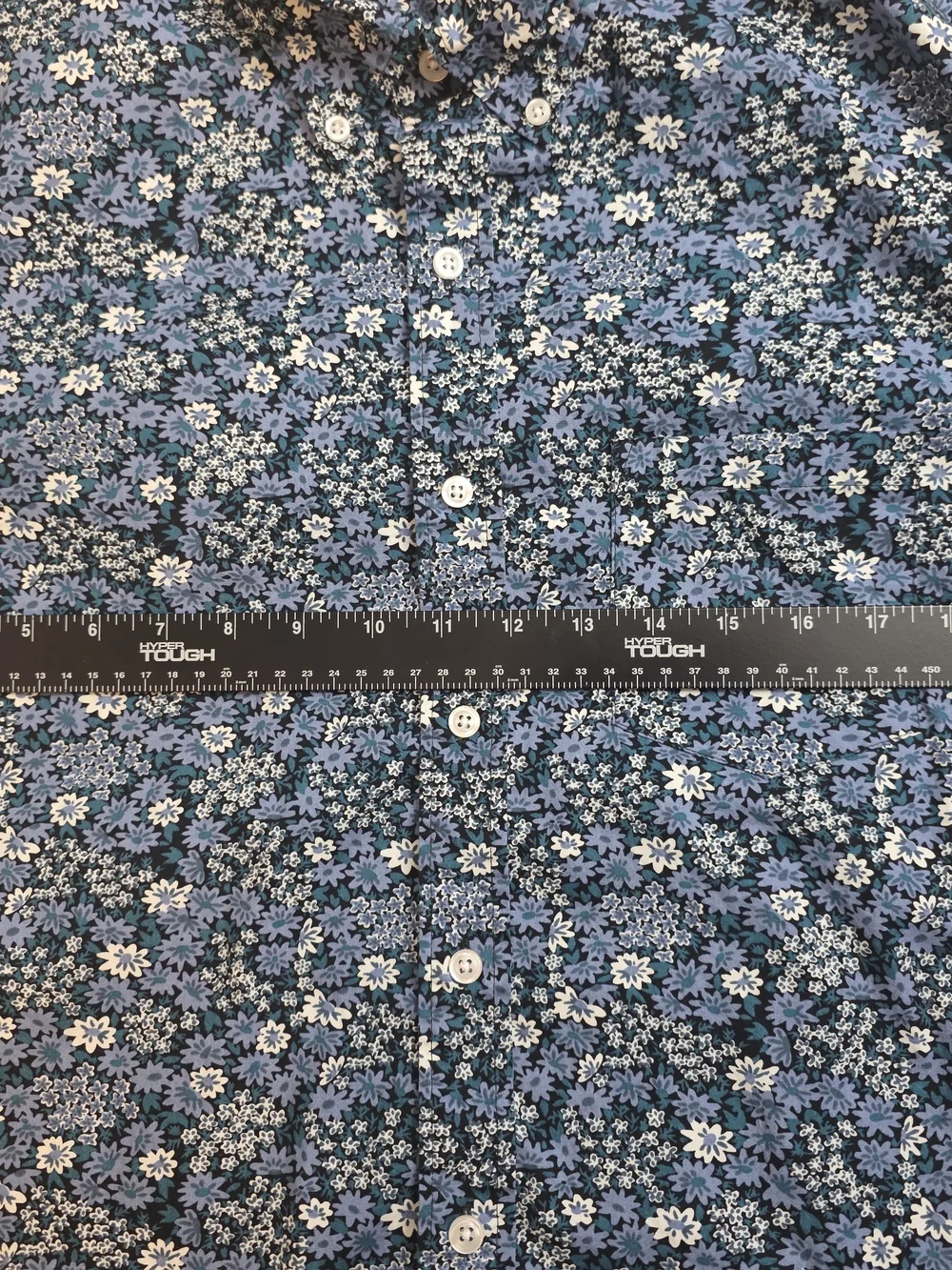 J.Crew Mercantile Flex Slim Floral Button-Down Shirt - Blue
